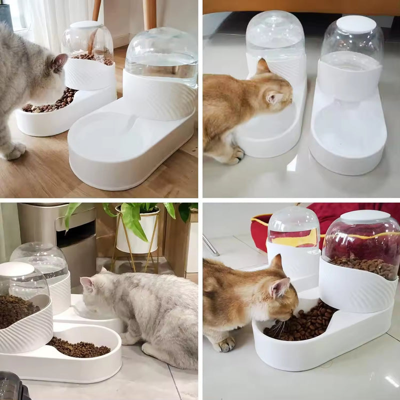 Alimentador de Mascote con Dispensador