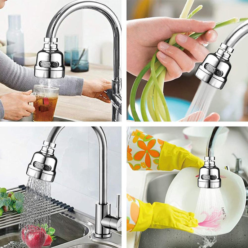 Grifo de cocina en acero inoxidable