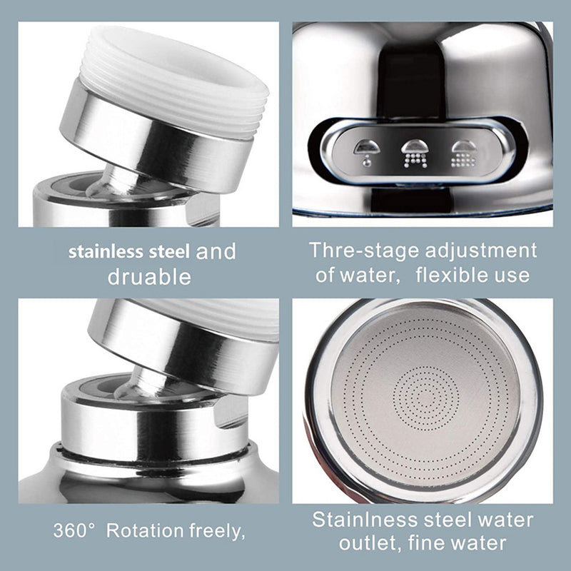 Grifo de cocina en acero inoxidable