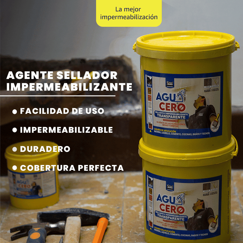 Sellador Aguacero Impermeabilizante Transparente
