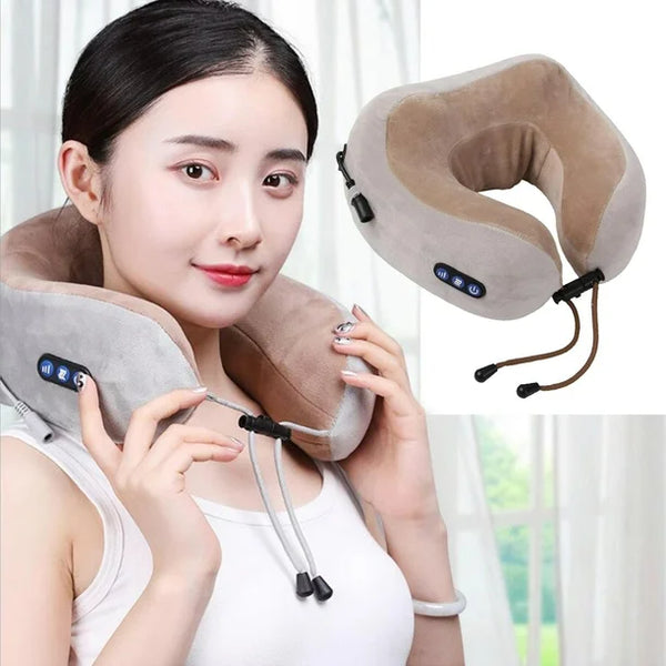 Masajeador Lumbar Cuello Relajación Calefacción 3 Modos