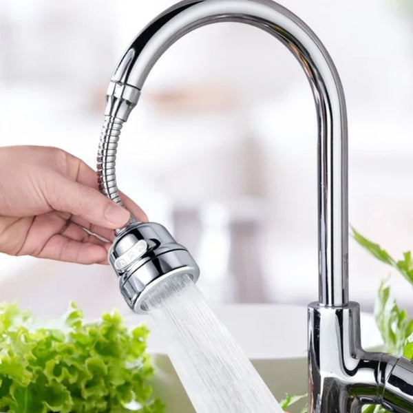 Grifo de cocina en acero inoxidable
